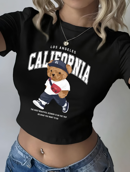 California Crop T-Shirts