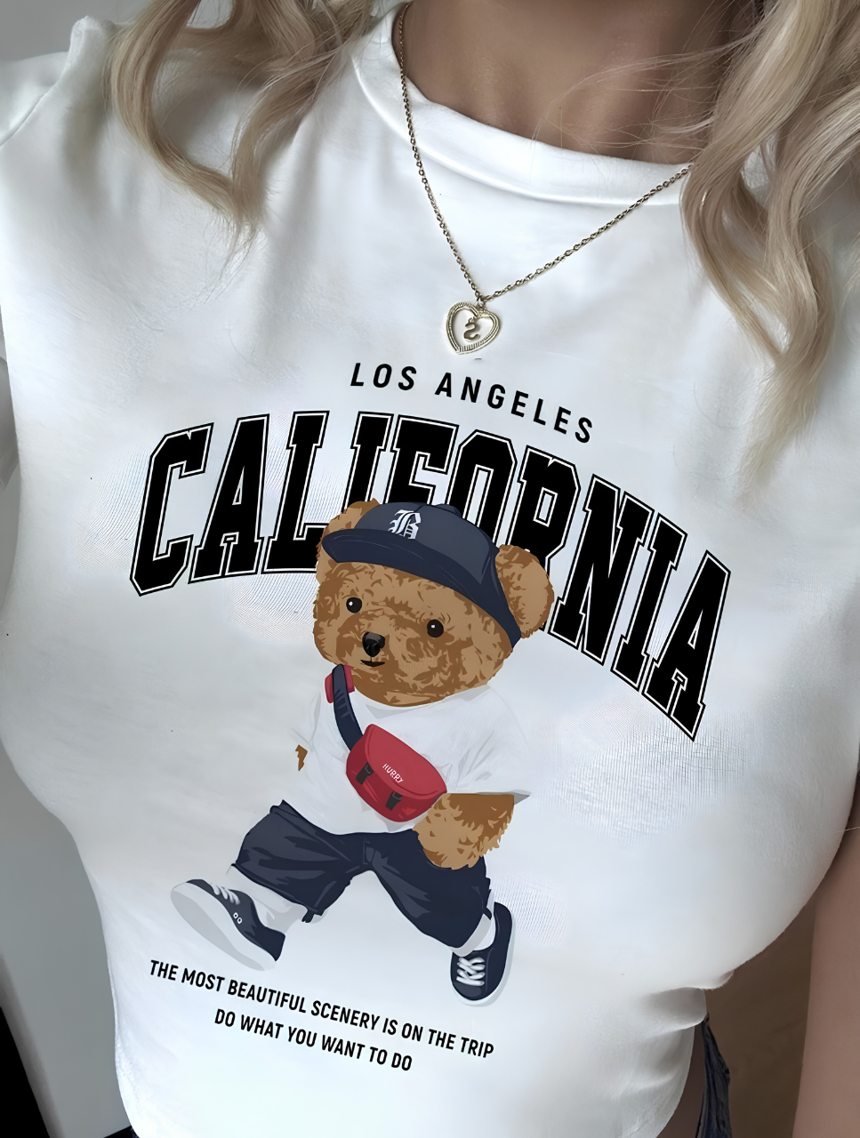 California Crop T-Shirts