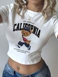 California Crop T-Shirts