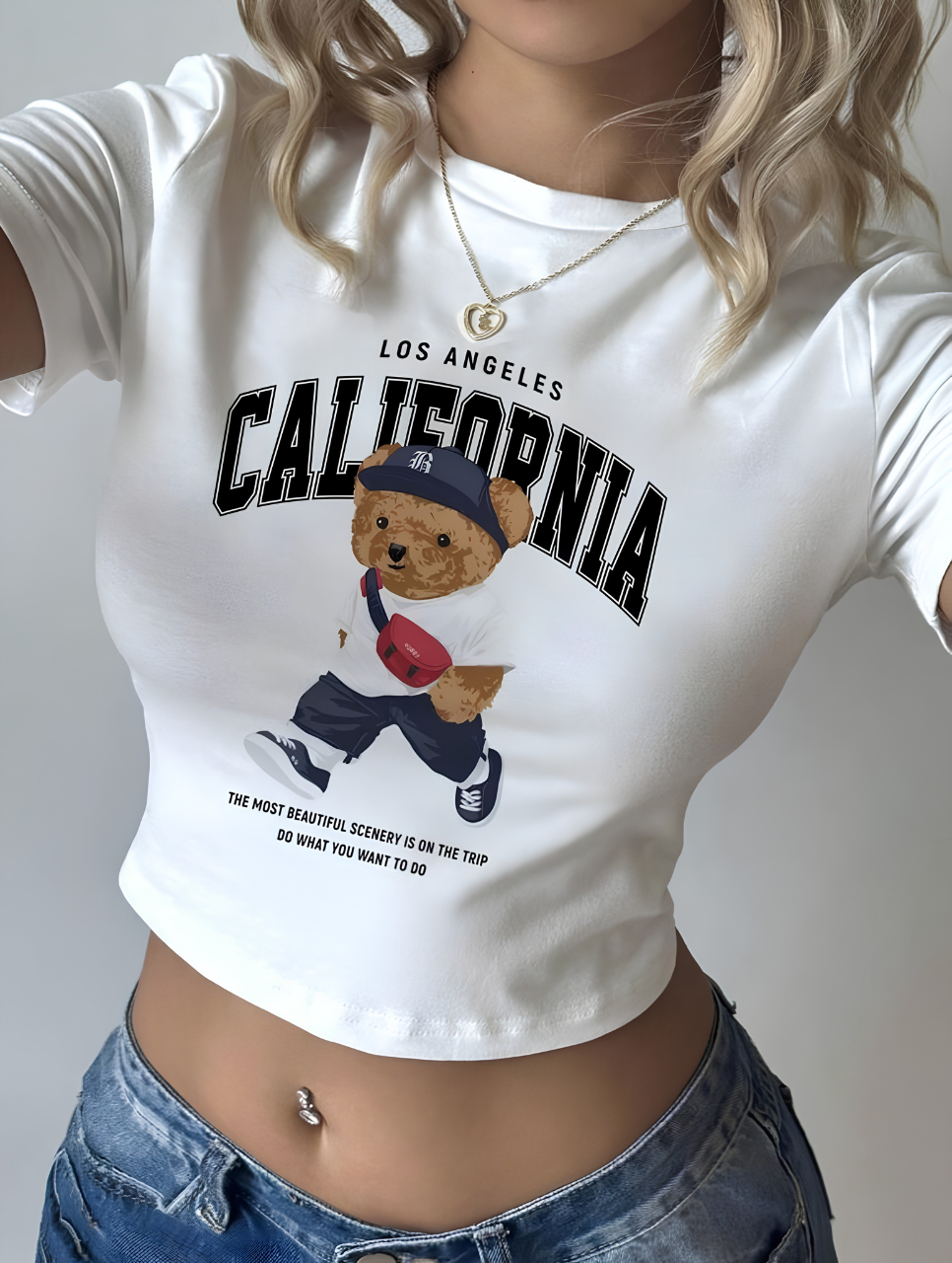California Crop T-Shirts