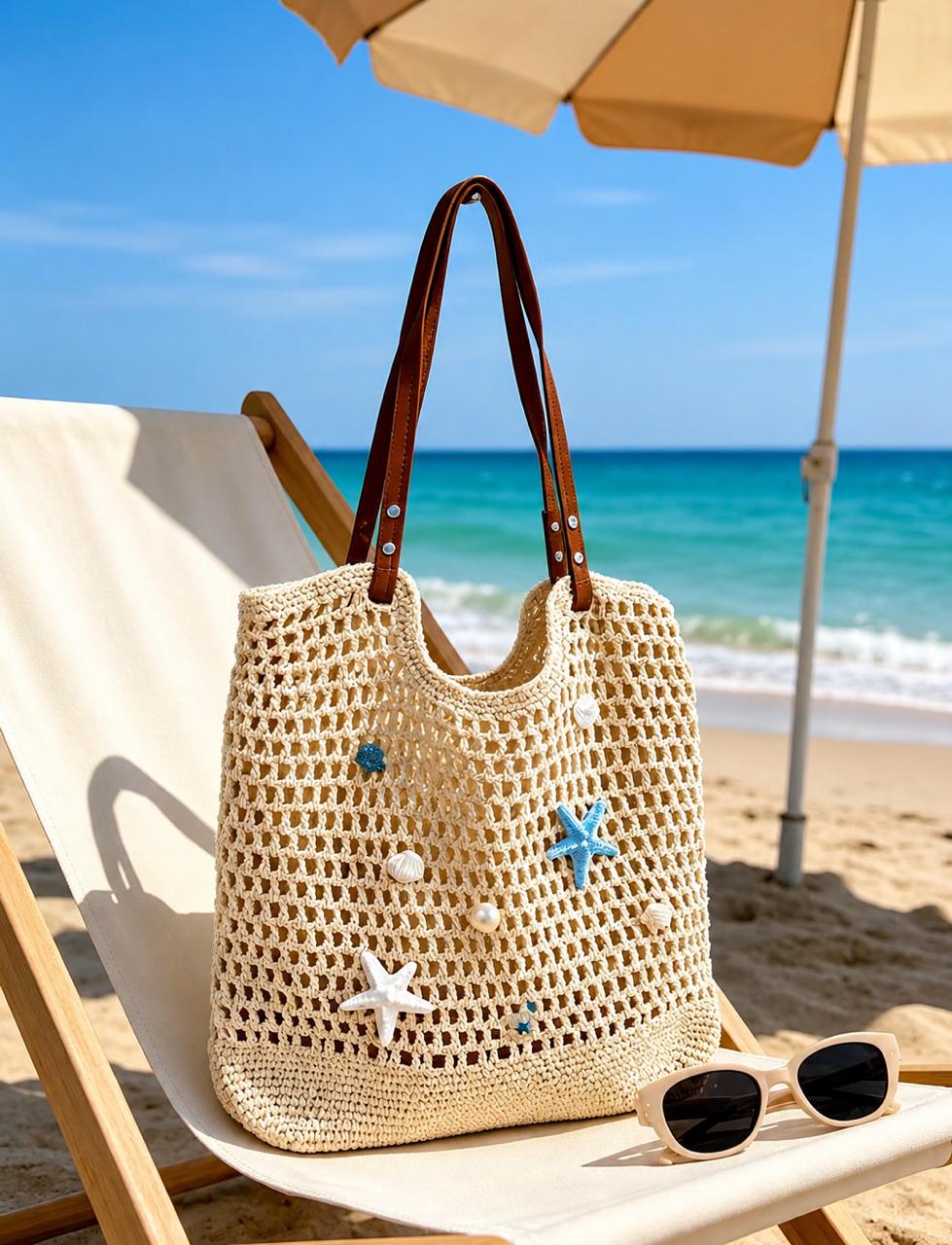 Crochet Tote Bag