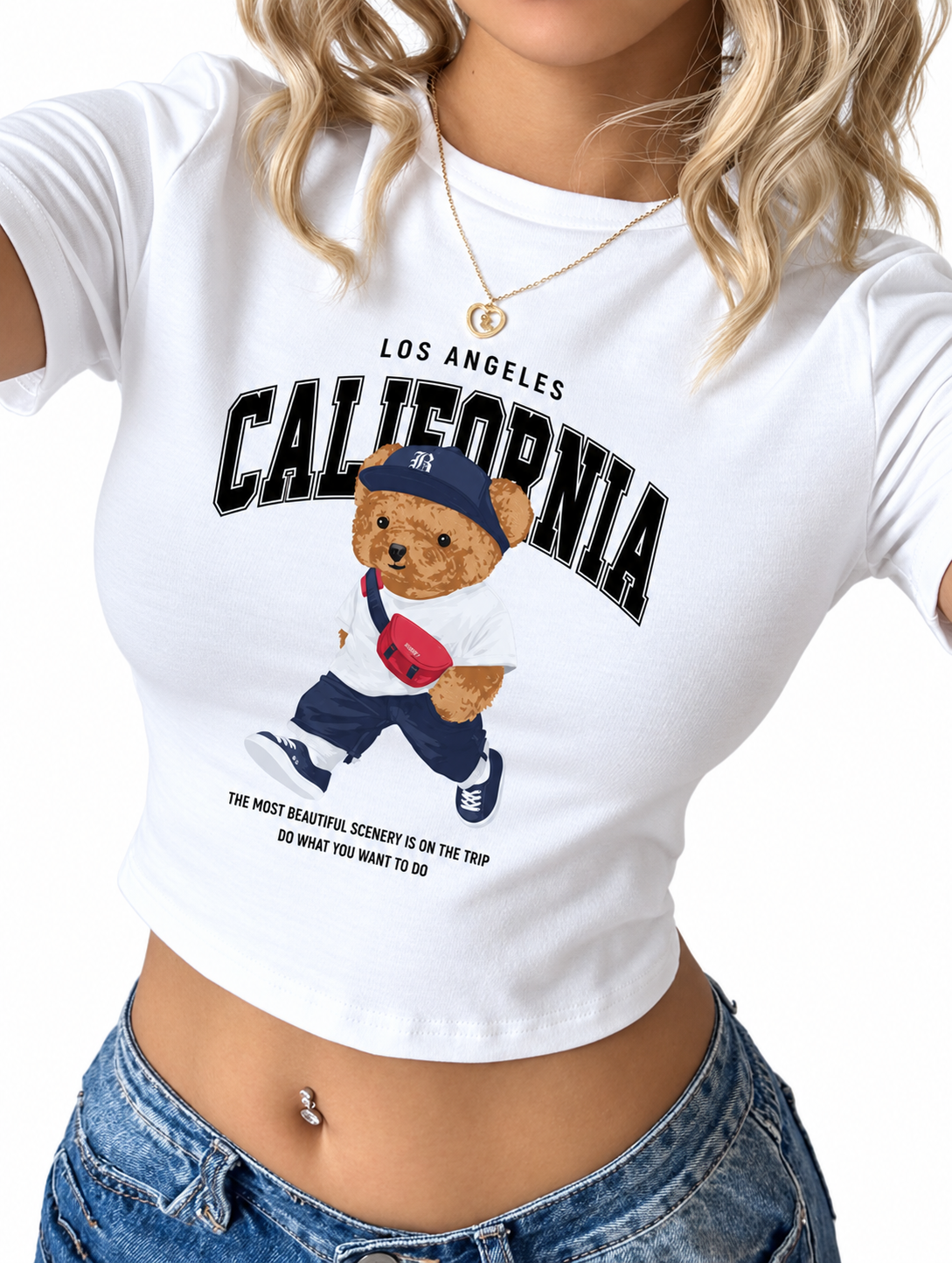 California Crop T-Shirts