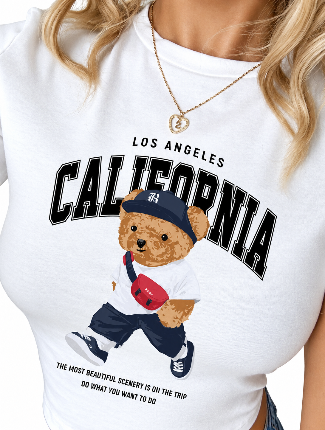 California Crop T-Shirts