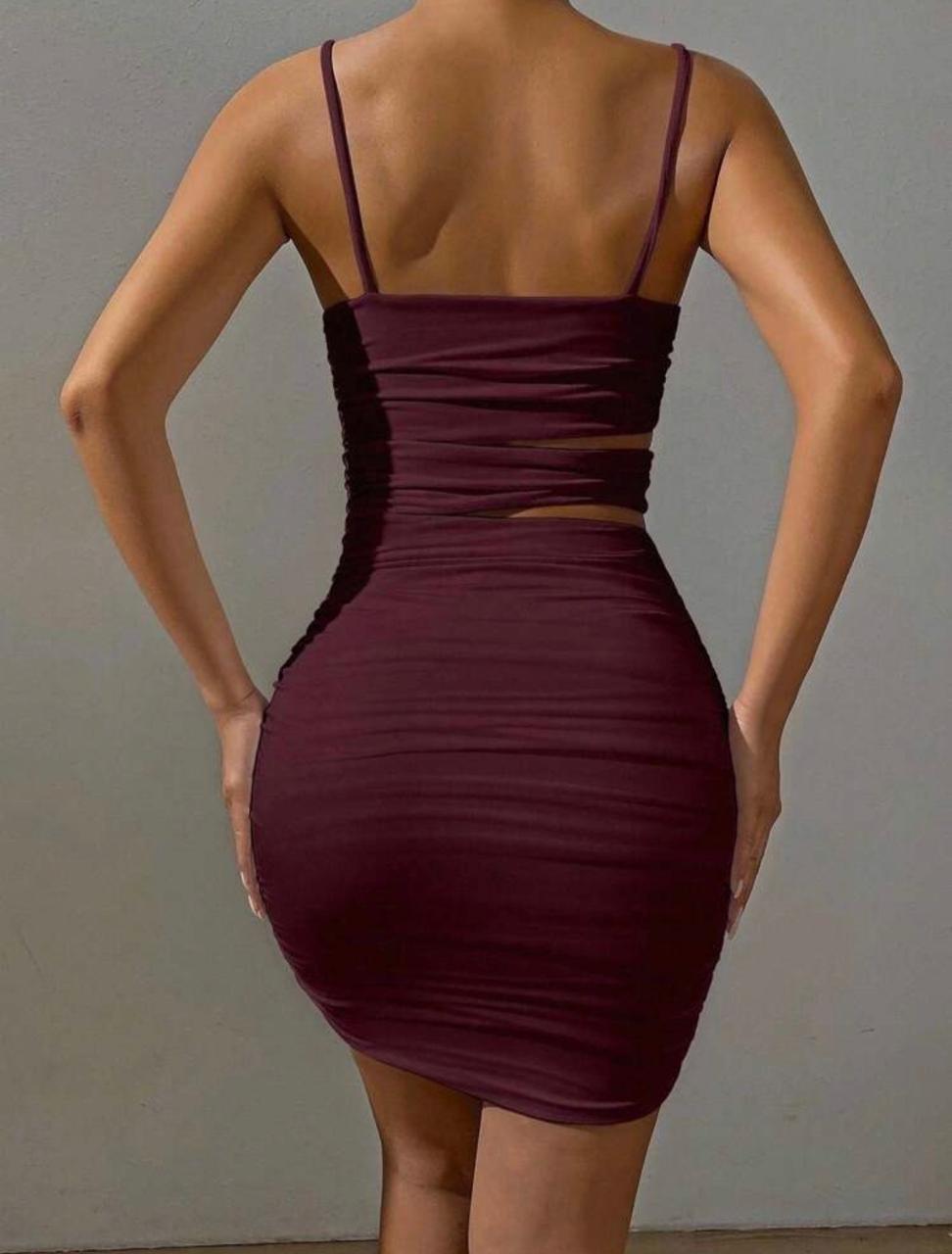 Allurite Ruched Dress