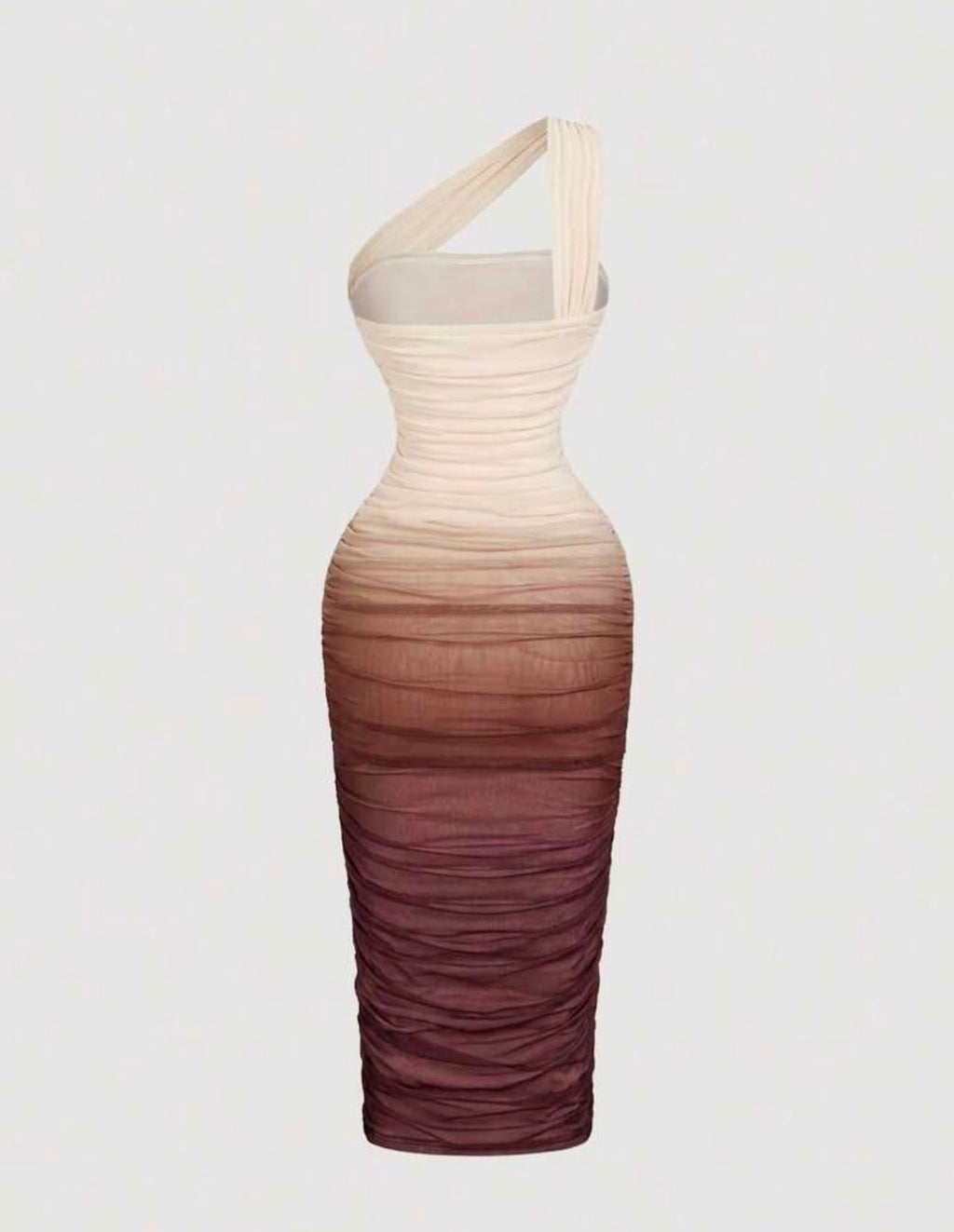 MOD One Shoulder Mesh Dress